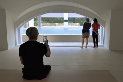 France, Var (83), Iles d'Hyères, parc national de Port Cros, Ile de Porquerolles, la Fondation Carmignac