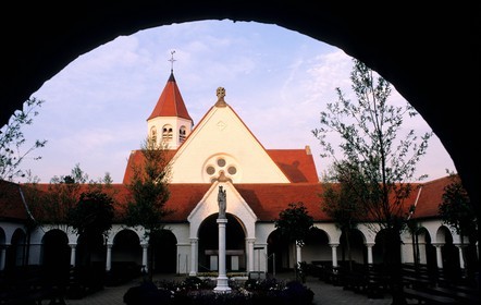 Belgium, West Flanders, Knokke-le-Zoute, the church of the Dominicans