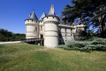 France, Loir et Cher, Loire Valley, listed as World Heritage by UNESCO, Chaumont sur Loire, the castle