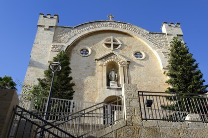 Israel, Jerusalem, église Saint Vincent De Paul dans la rue Mamilla