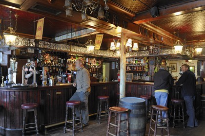 Royaume-Uni, Ecosse, Highland, Hébrides intérieures, Ile de Mull, Tobermory, the Mishnish hotel et pub