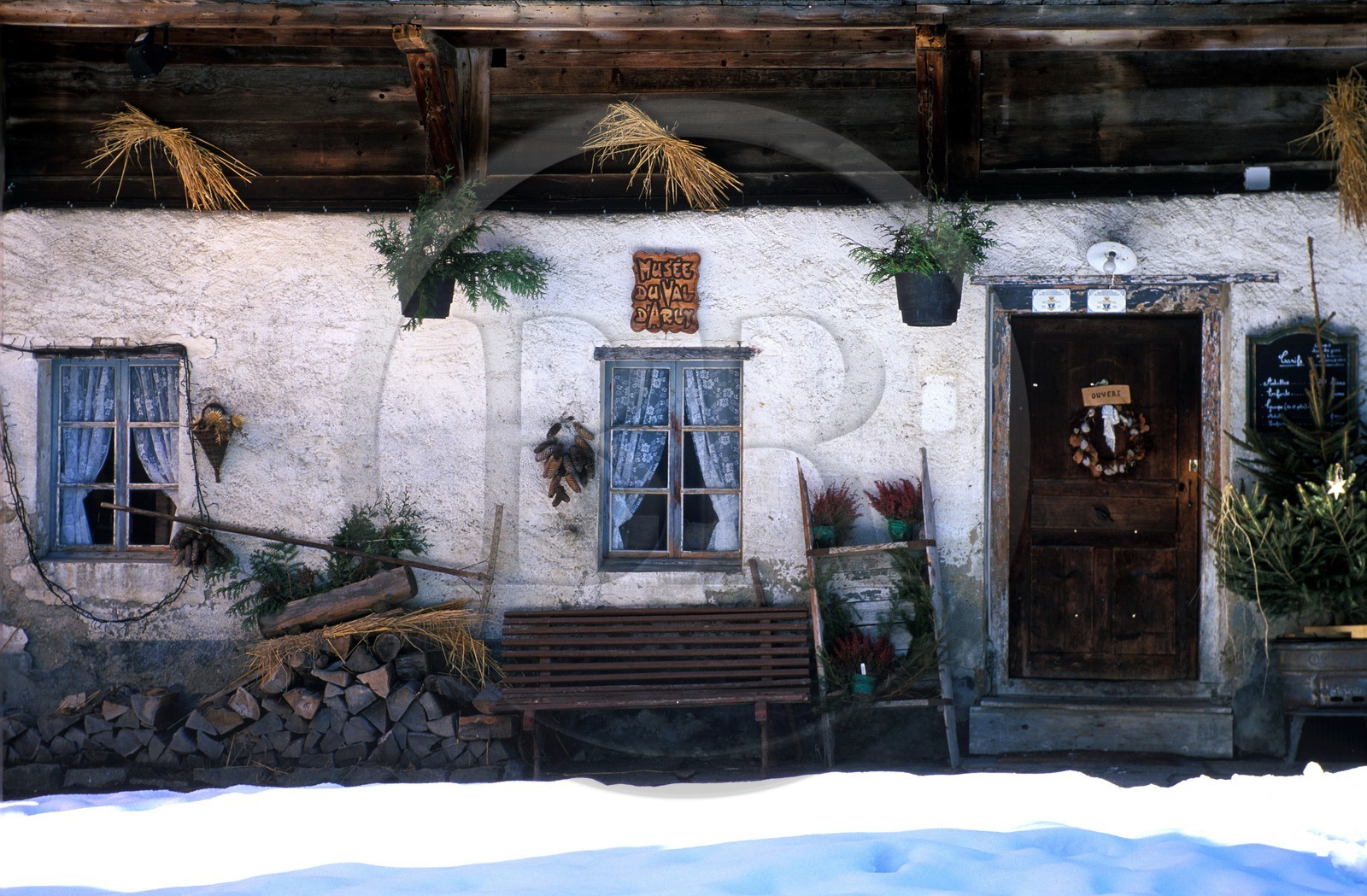 France, Haute-Savoie (74), petit musée du haut Val d'Arly à Megève