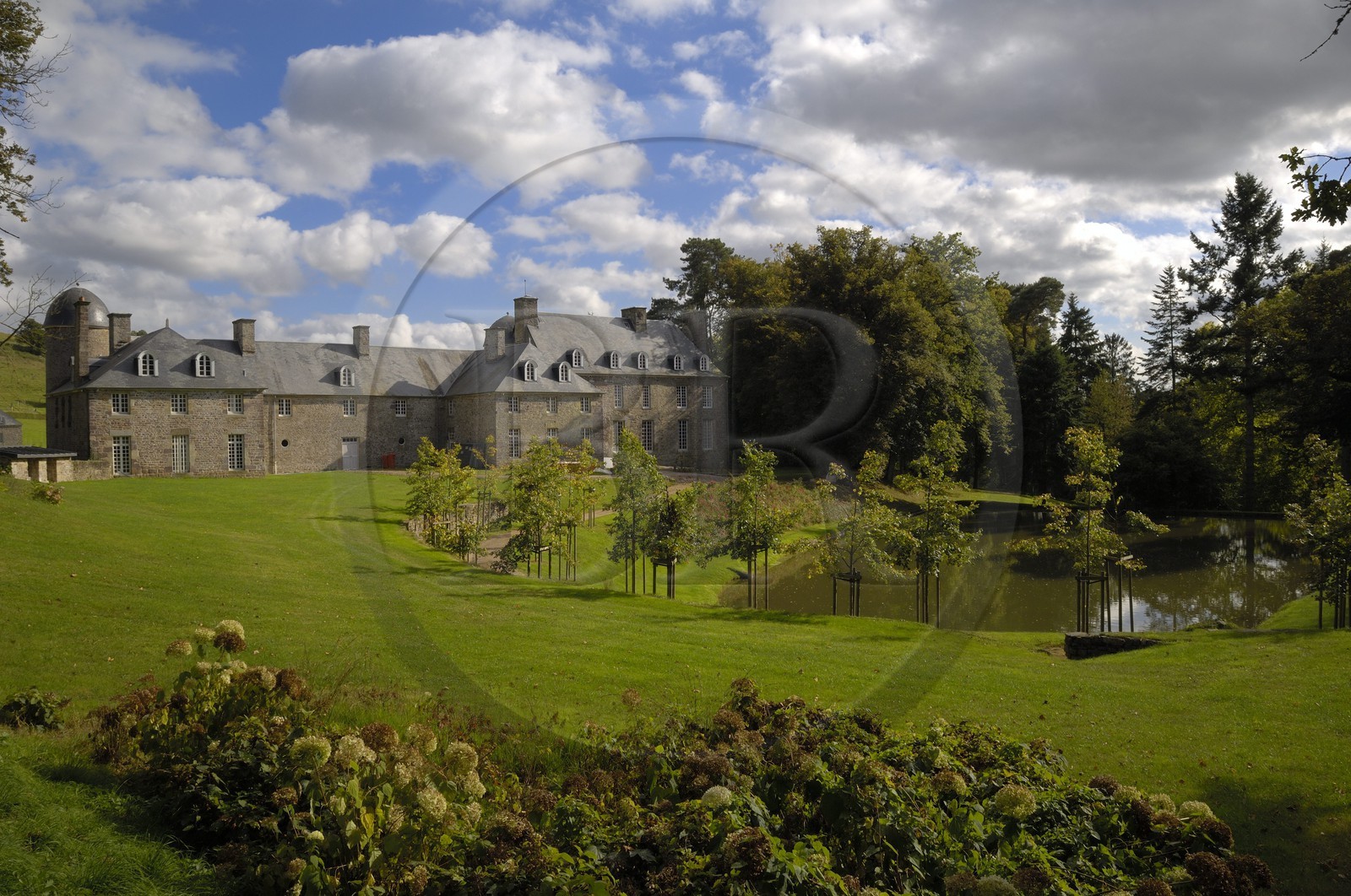 France, Calvados (14), la Suisse normande, château de Pontécoulant