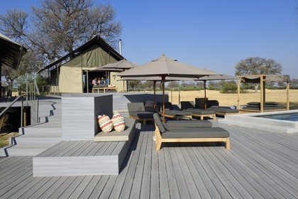Zimbabwe, Matabeleland North Province, Hwange National Park, Wilderness Safaris Linkwasha Camp