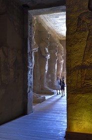 Egypte, Haute Egypte, Nubie, Abou Simbel, site classé Patrimoine Mondial de l'UNESCO, temple de Ramsès II