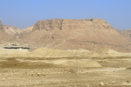 Israel, Negev Desert, Masada fortress, listed as World Heritage by UNESCO