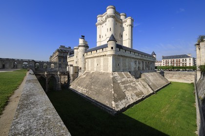 France, Val-de-Marne (94), Vincennes, le château de Vincennes, le donjon