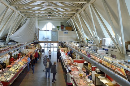 Suède, Västra Götaland, Göteborg (Gothenburg), l'Eglise du poisson (marché de poisson couvert) Feskekörka