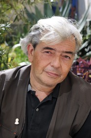 France, Hérault (34), Sète, Hervé Di Rosa artiste peintre et co-fondateur du M.I.A.M (Musée international des arts modestes)