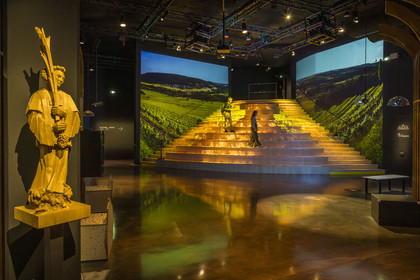 France, Côte-d'Or (21), les climats de Bourgogne classés Patrimoine Mondial de l'UNESCO, Beaune, la Cité des vins et climats de Bourgogne