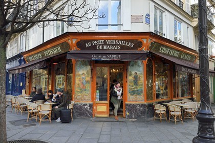 France, Paris (75), boulangerie patisserie Au Petit Versailles Du Marais tenue par Christian Vabret, Meilleur ouvrier de France
