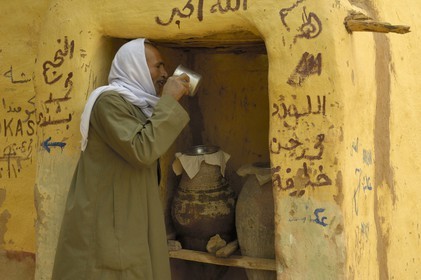 Egypte, désert libyque, oasis de Dakhla, ville de Balat