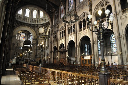 France, Paris (75), l'église Saint Augustin