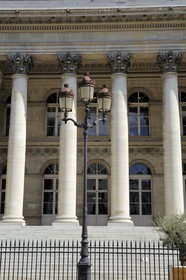 France, Paris (75), le Palais de la Bourse (Palais Brongniart)