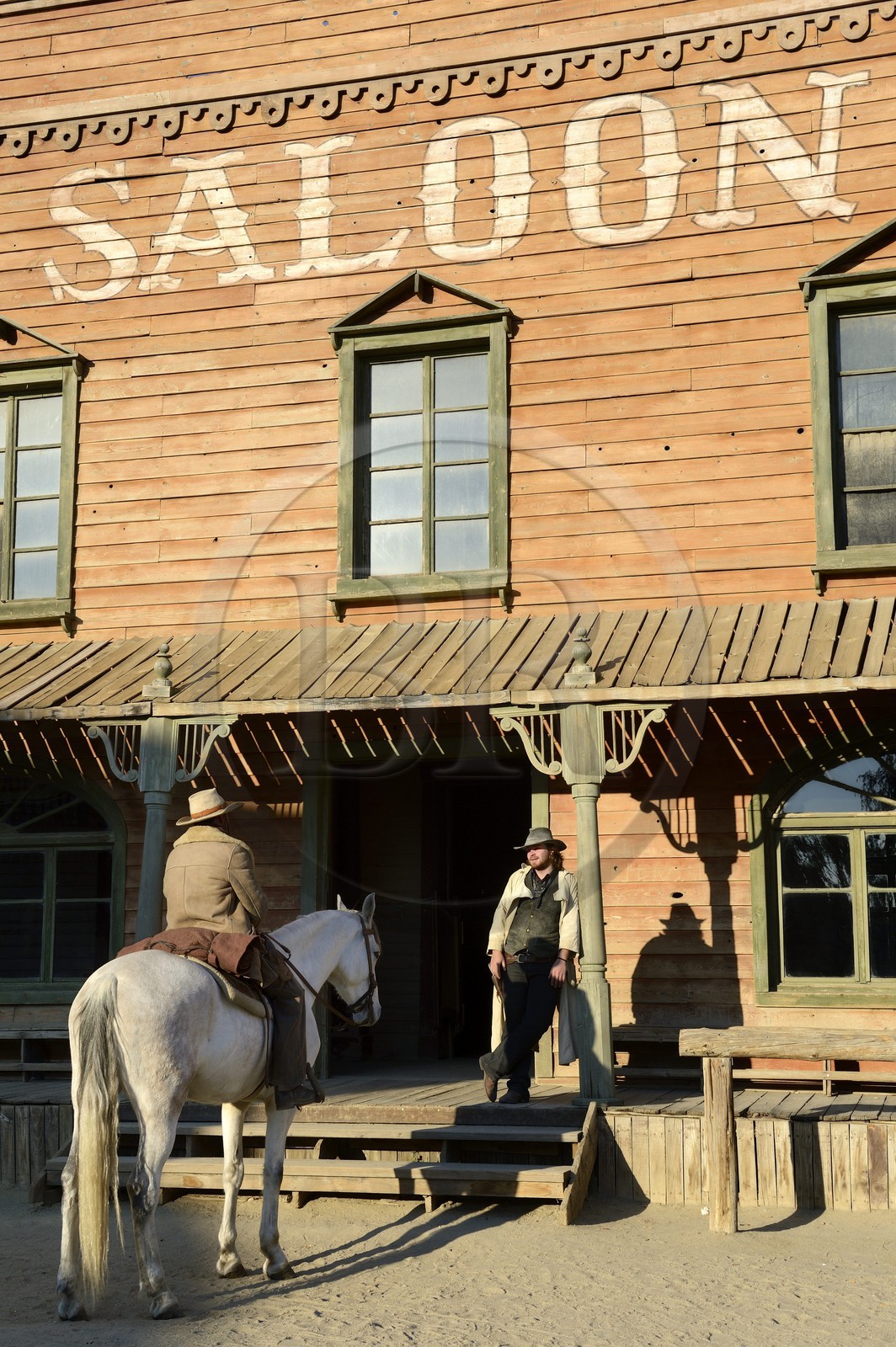 Espagne, Andalousie, province de Almeria, désert de Tabernas, parc d'attraction Fort Bravo Texas Hollywood, c'est ici que fut tourné les 7 Mercenaires de John Sturges mais aussi Les Pétroleuses de Christian-Jaque et Pour Une Poignée de Dollars de Sergio Leone