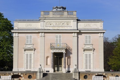 France, Paris (75), le Bois de Boulogne, le chateau du parc de Bagatelle