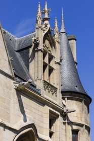 France, Paris, hôtel de Sens, head office .of the Forney Library in the Marais District