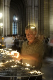 France, Paris, ile de la Cite, Notre-Dame Cathedral