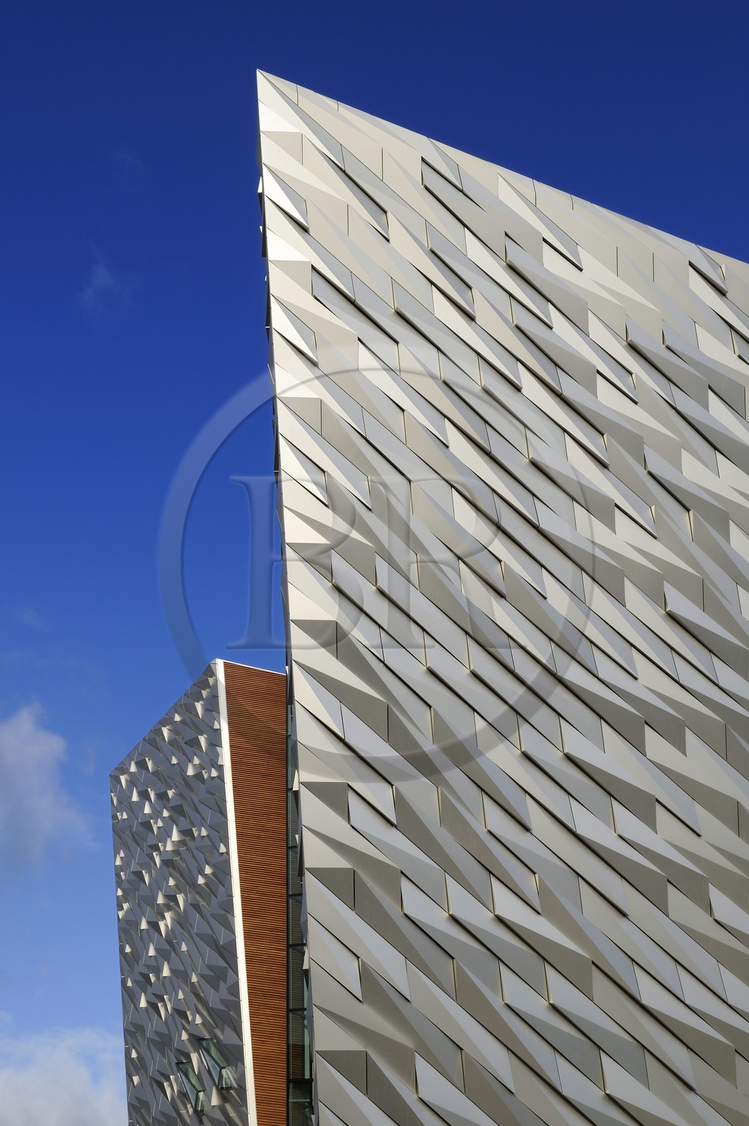 United Kingdom, Northern Ireland, Belfast, docks district of Queen's Island, the Titanic Belfast Experience center