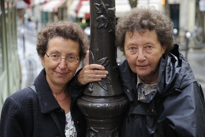 France, Paris (75), Laurence Lefèvre et Liliane Korb qui signent leurs romans sous le pseudo de Claude Izner