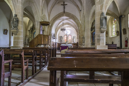 France, Côte-d'Or (21), Corsaint, église Saint-Maurice