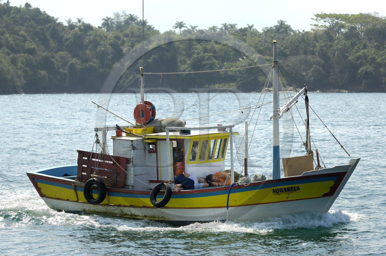 Brésil, Etat de Rio de Janeiro, baie de Paraty