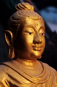 Thailand, gulf of Siam, island of Ko Samui, statue of Buddha