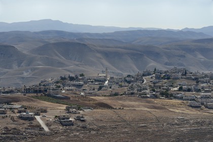 Israel, Cisjordanie, region de Bethléem,  village de Za`Tara aux portes du désert de Judée