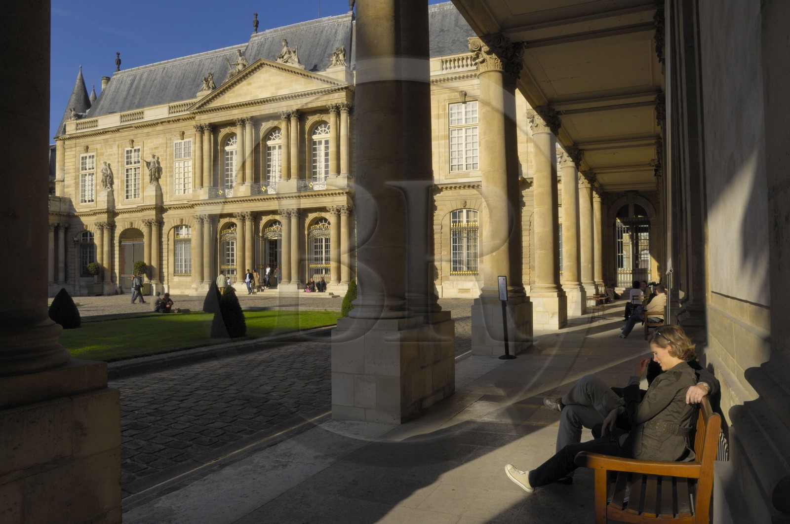 France, Paris (75), Hotel de Soubise qui fait parti des Archives Nationales