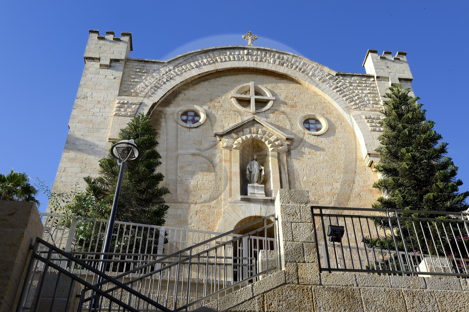 Israel, Jerusalem, église Saint Vincent De Paul dans la rue Mamilla