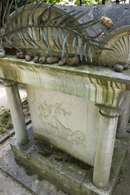 France, Paris (75), cimetière du Père-Lachaise, la tombe de Antoine Augustin Parmentier