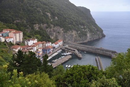 Spain, Basque Country, Vizcaya Province, Gernika-Lumo region, Elantxobe port