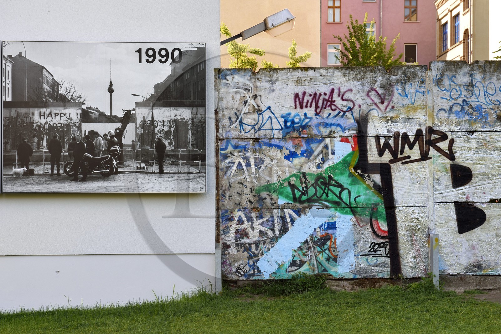Germany, Berlin, Bernauer Strasse, Memorial of the Berlin Wall (Gedenkstätte Berliner Mauer)