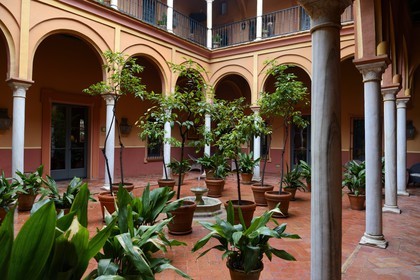 Espagne, Andalousie, province de Séville, Carmona, hotel Casa de Carmona