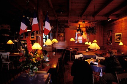 Canada, Quebec Province, Îles de la Madeleine (La Madeleine islands), Island of the Havre, Aubert is an Acadian cafe