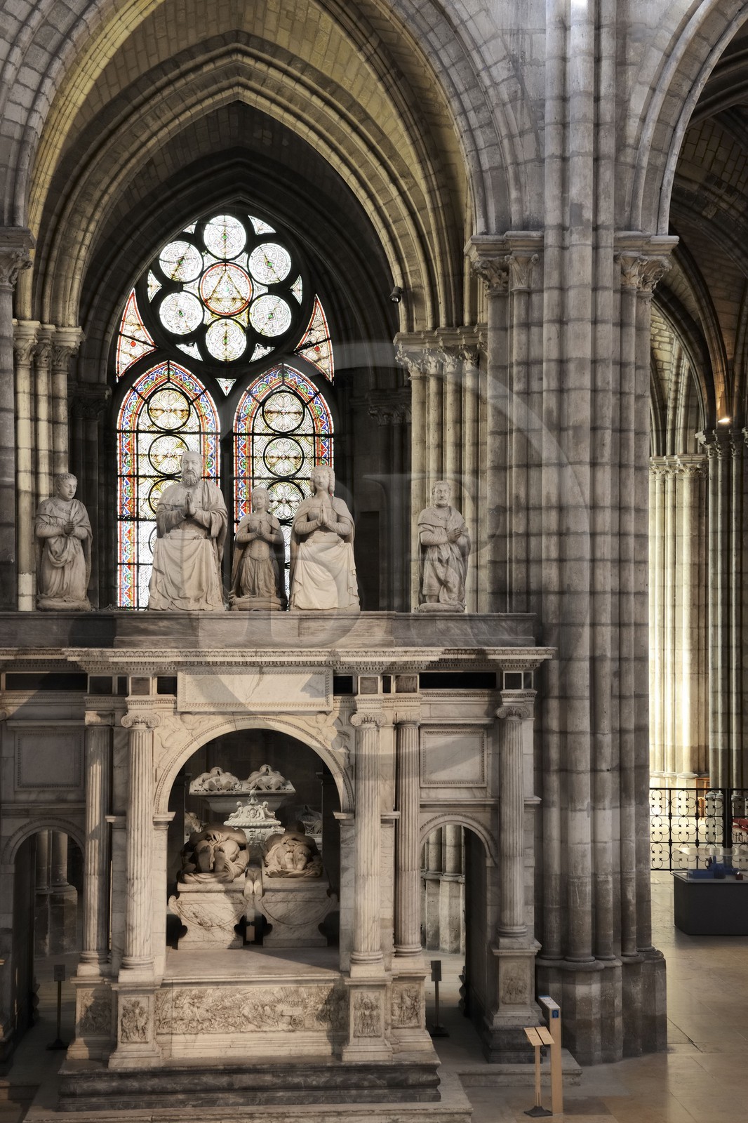France, Seine-Saint-Denis (93), Saint-Denis, la basilique de Saint-Denis