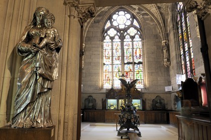 France, Paris, ile de la Cite, Notre-Dame Cathedral, the Treasury