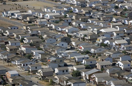 France, Aude (11), le village de Gruissan-Plage est compos