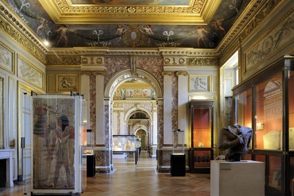 France, Paris (75), musée du Louvre, département des Antiquités égyptiennes