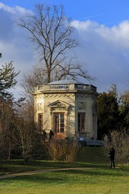 France, Yvelines, Chateau de Versailles, listed as World Heritage by UNESCO, Domaine de Marie Antoinette, the Belvedere at the Petit Trianon also called Music Room