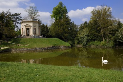 France, Yvelines, Chateau de Versailles, listed as World Heritage by UNESCO, Domaine de Marie Antoinette, the Belvedere at the Petit Trianon also called Music Room