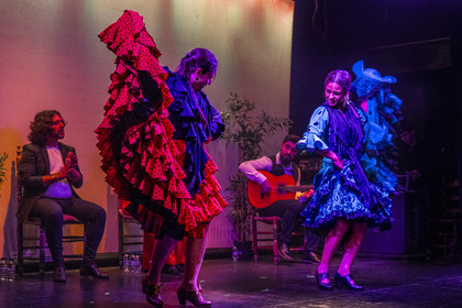 Espagne, Catalogne, Barcelone, City Hall Barcelona, spectacle de danse Flamenco