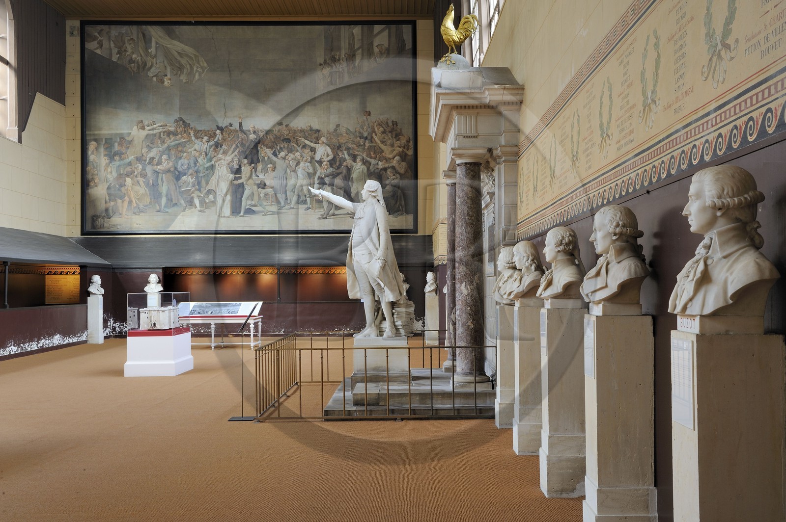 France, Yvelines (78), Versailles, salle du Jeu de Paume lieu du serment du 20 juin 1789