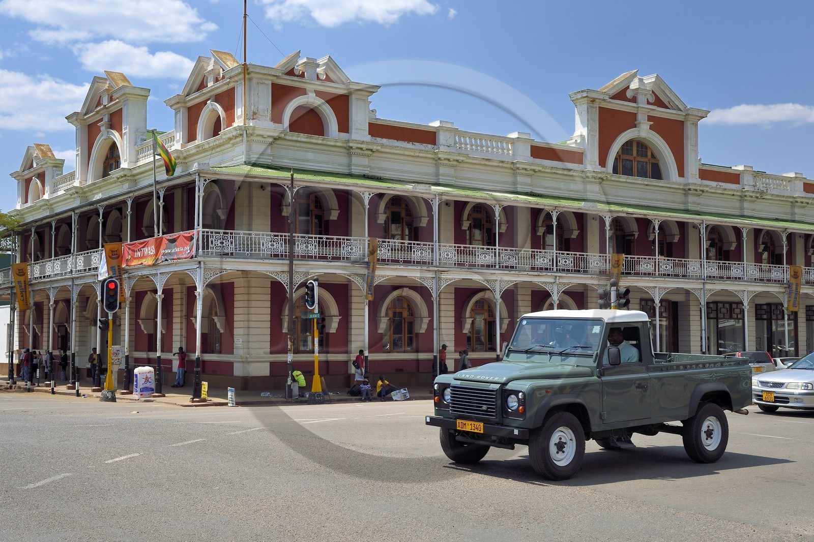Zimbabwe, Bulawayo, la National Gallery dans Douslin House sur Main Street