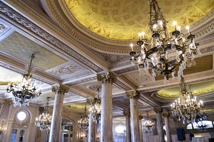 France, Alpes-Maritimes, Cannes, the Carlton palace on the boulevard de la Croisette, the Ballroom
