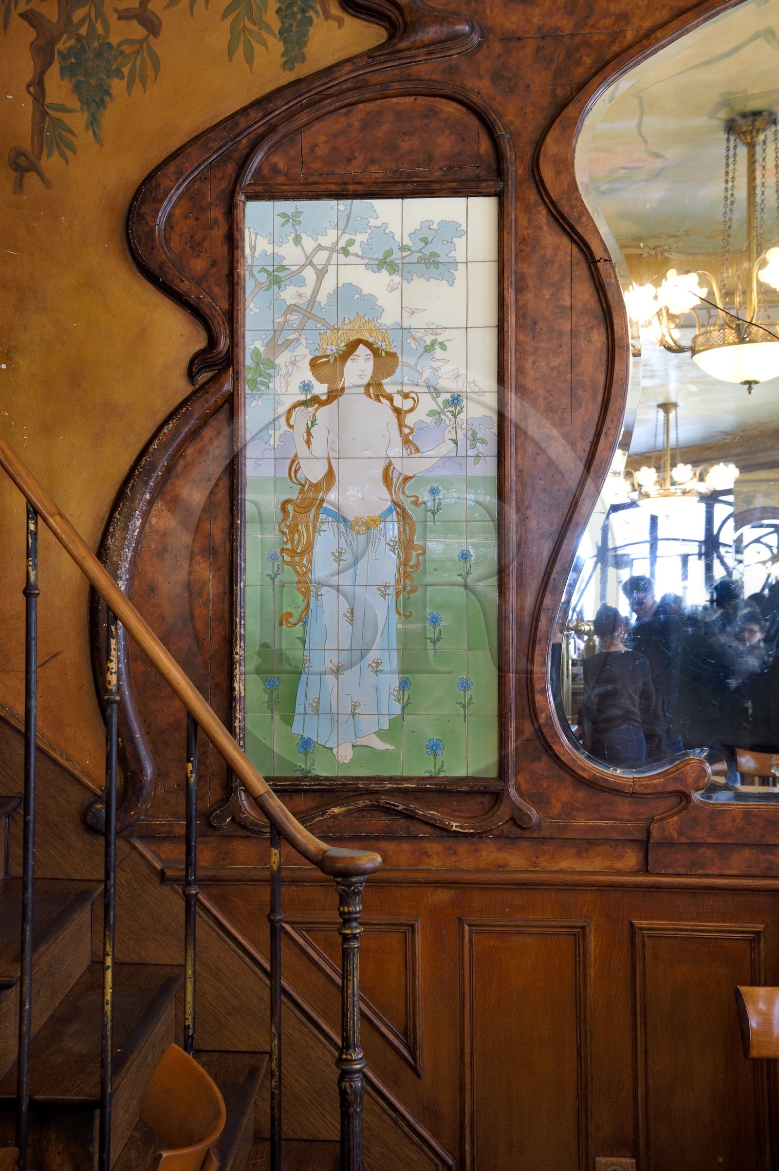 France, Paris (75), Le Bistro du Peintre avenue Ledru-Rollin