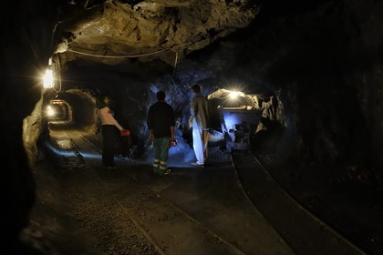 Italy, Tuscany, Elba Island, Capoliveri, the former iron mine of the Calamita company
