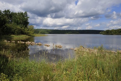 France, Nièvre (58), lac de Saint-Agnan