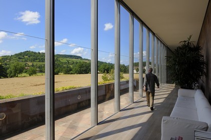 Switzerland, Basel, Beyeler Foundation by the architect Renzo Piano