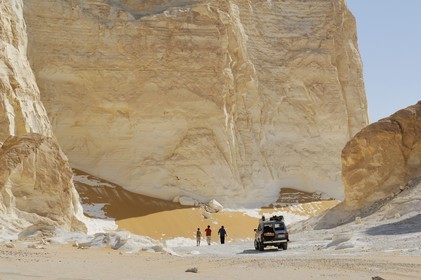 Egypt, Libyan Desert, the White Desert North of Farafra